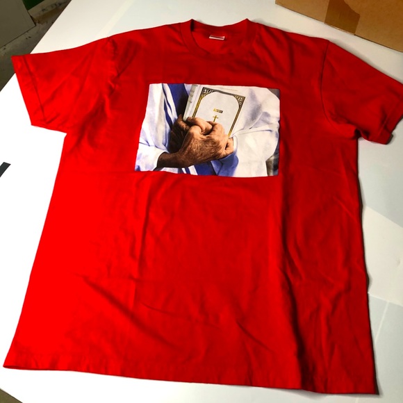 supreme bible shirt